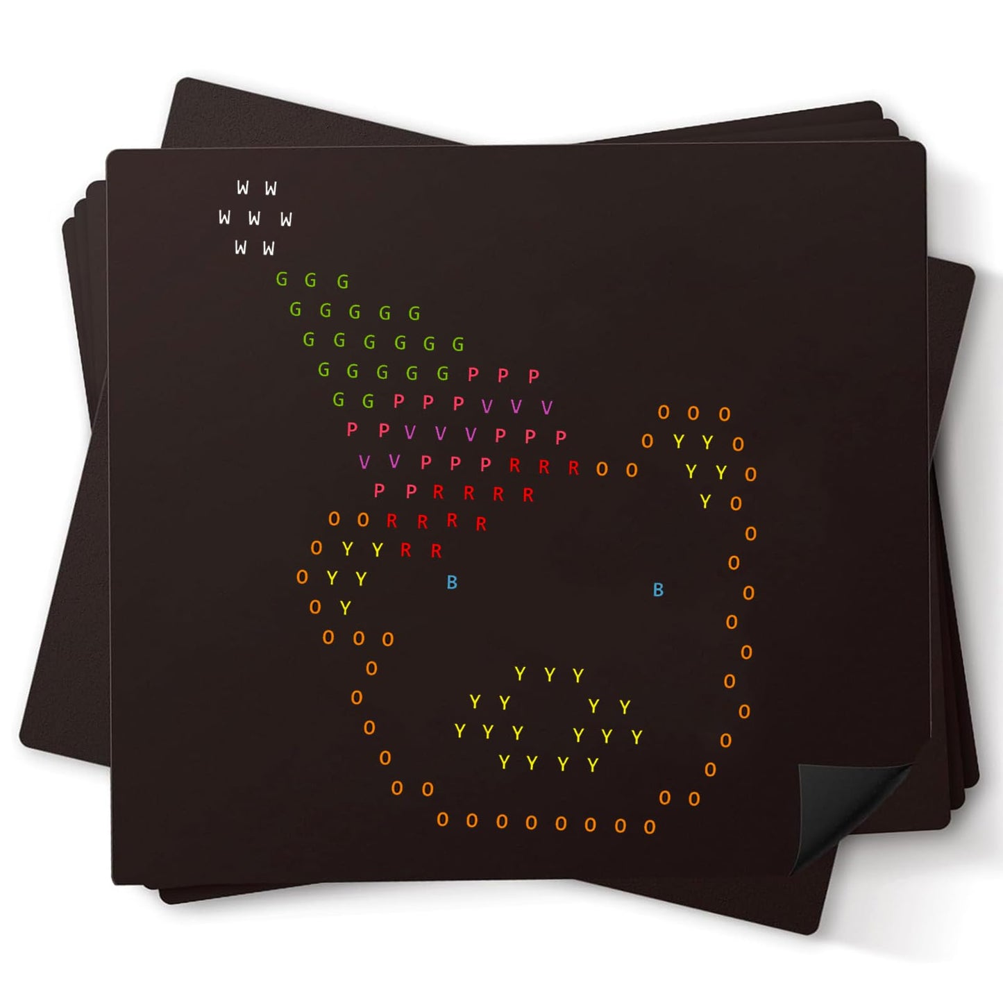 Ayidawedo 20PCS Refill Templates for Lite Brite – Animal Theme
