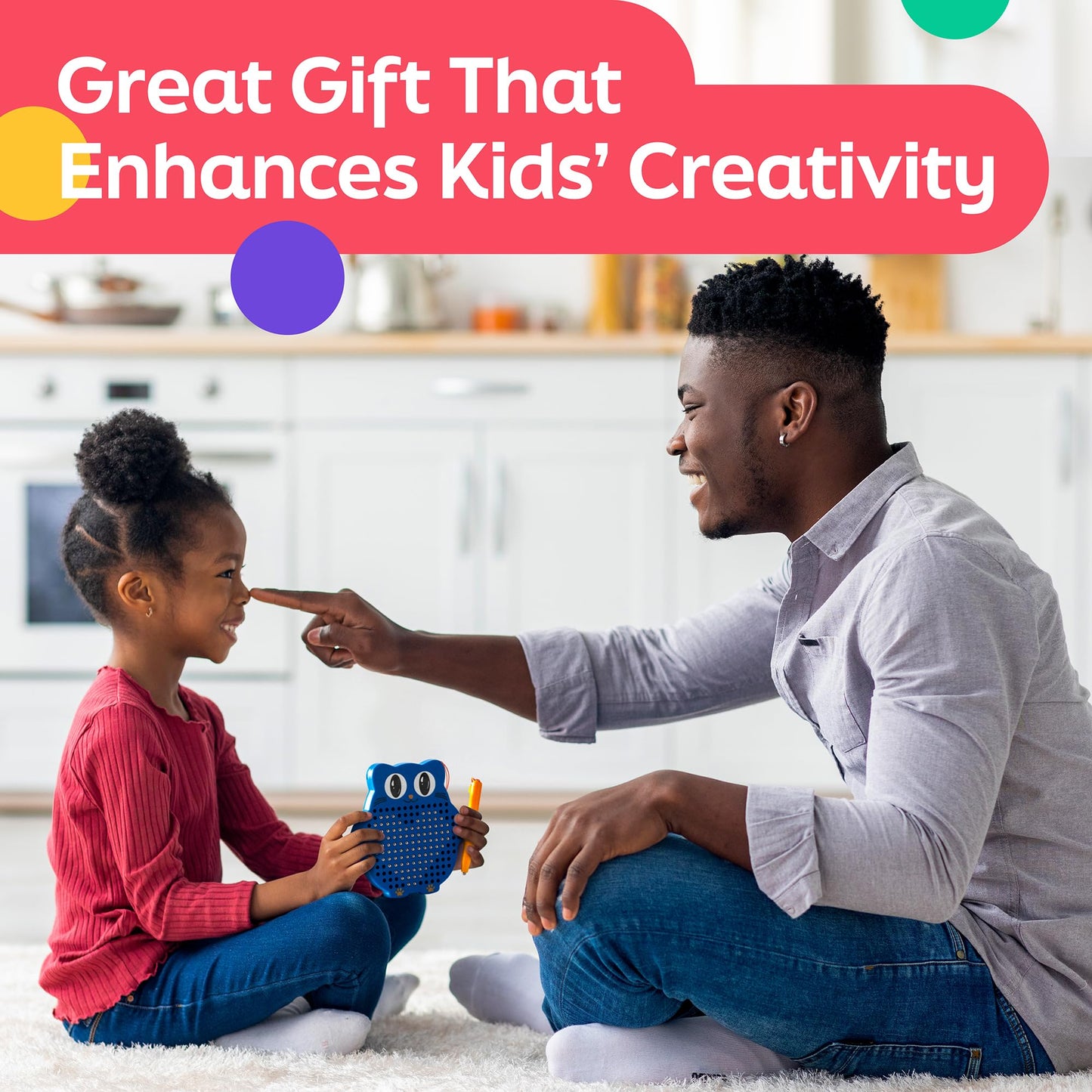 AYNAT FUN Magnetic Drawing Board for Kids & Toddlers – Mess-Free Travel Toy