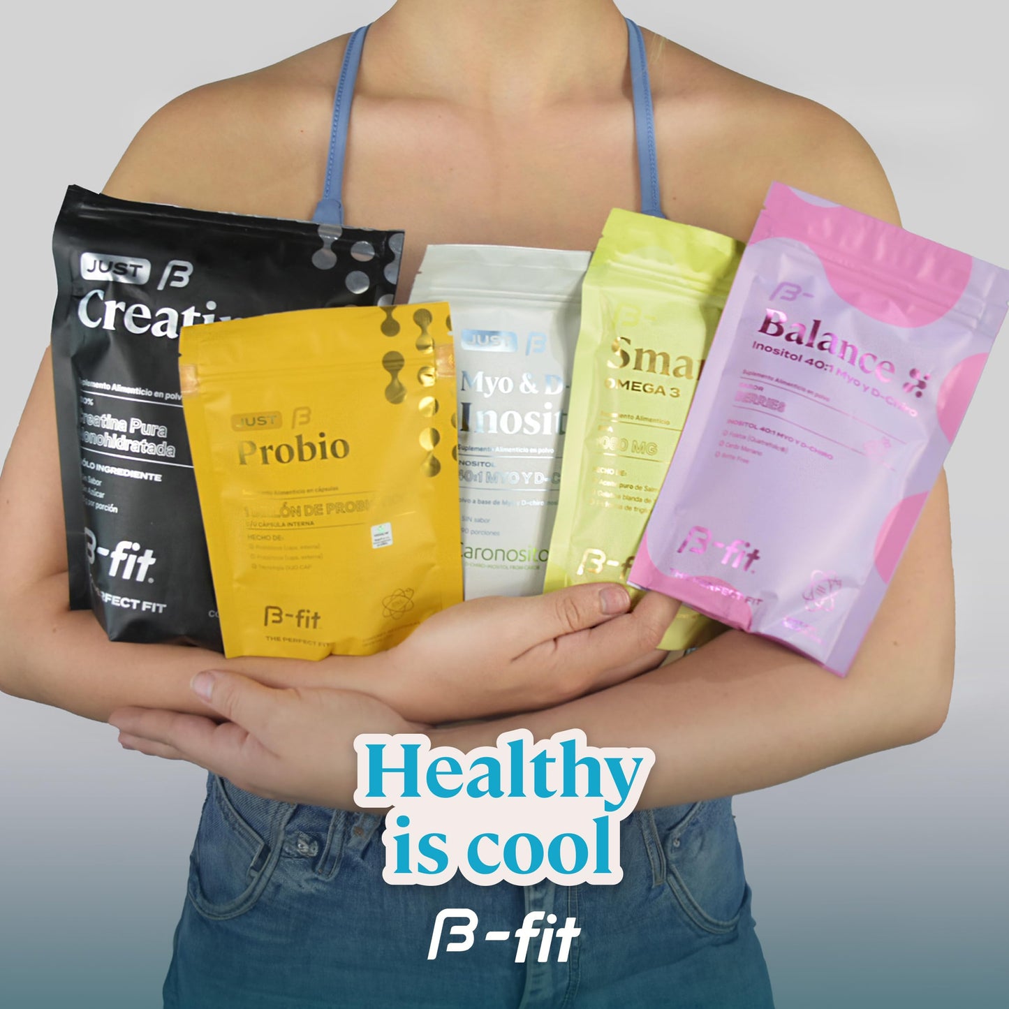 B-FIT B Inositol Supplement for Women – Myo & D-Chiro Inositol 40:1, 60 Servings, 2-Month Supply