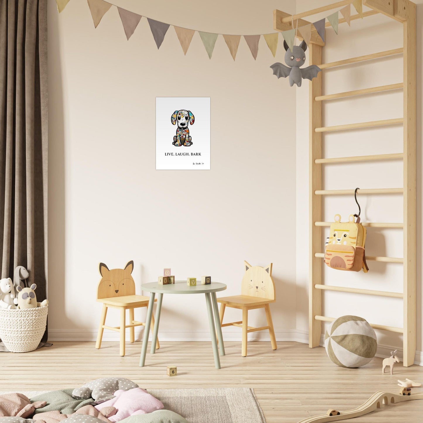 Dog Wall Art  - Live Laugh Bark