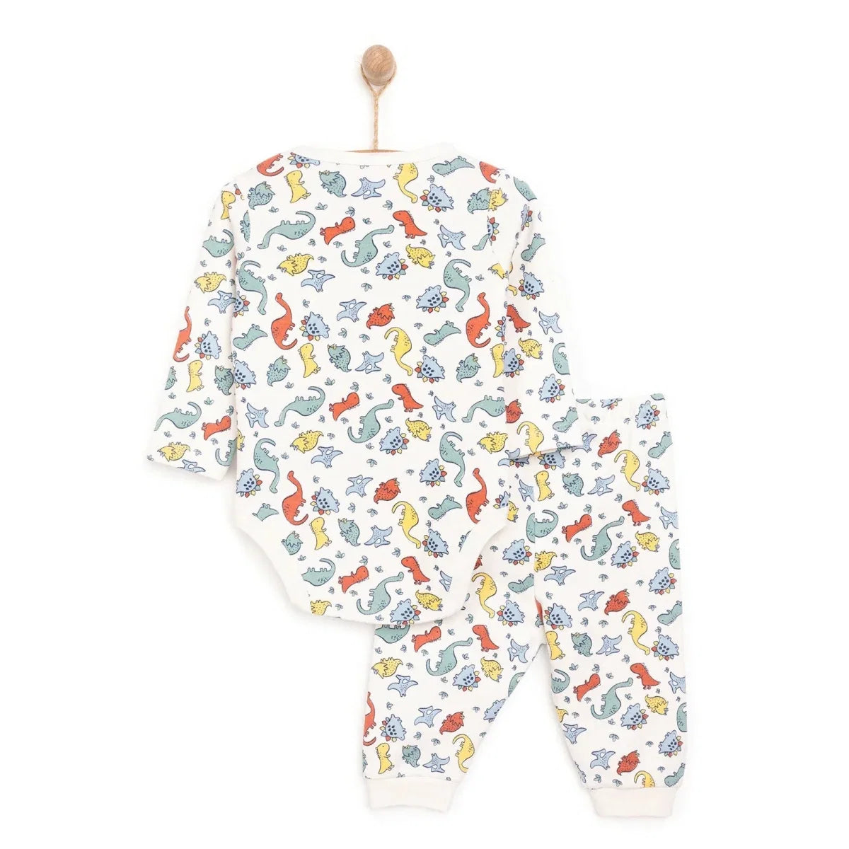 HelloBaby Boy Body- Footless Bottom - Ecru