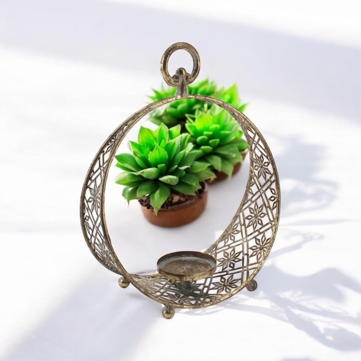 32CM METAL CANDLE HOLDER