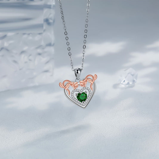 Love Rose Pendant Valentine's Day Gift High Sense