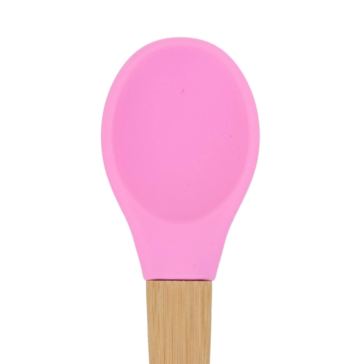 2pc Bamboo Baby Weaning Fork & Spoon Set