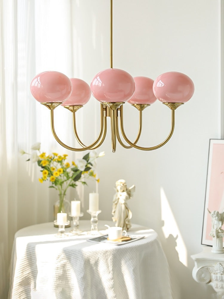 Retro Bedroom Chandelier Living Room Children's Room Lamps