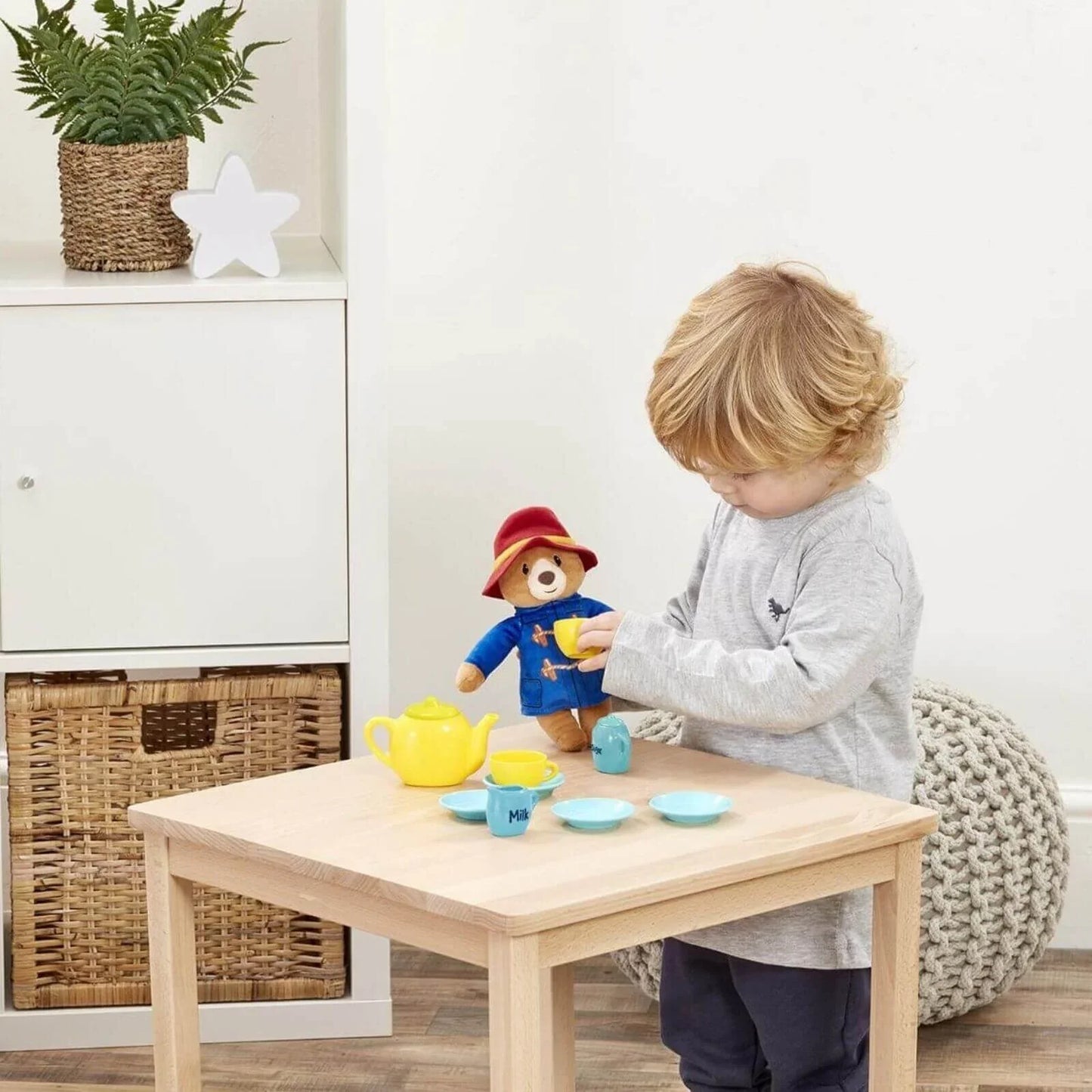 Paddington Soft Toy and Tea Set
