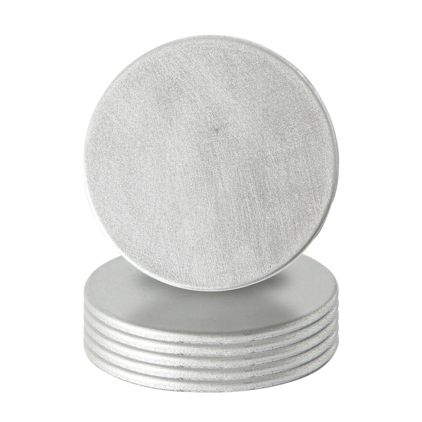 Metallic Melamine Coasters - Pack of Six