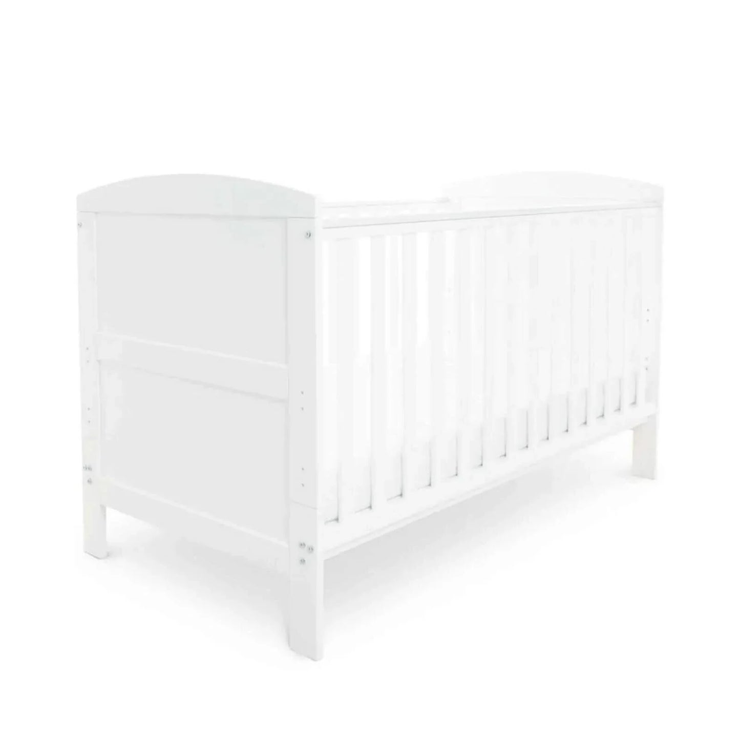 Ickle Bubba Coleby Classic Cot Bed White - Without Mattress