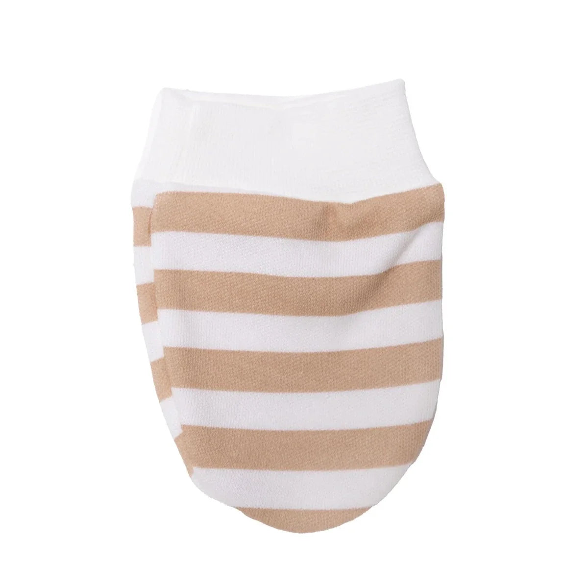 HelloBaby Boys Mitten Striped - Ecru Printed