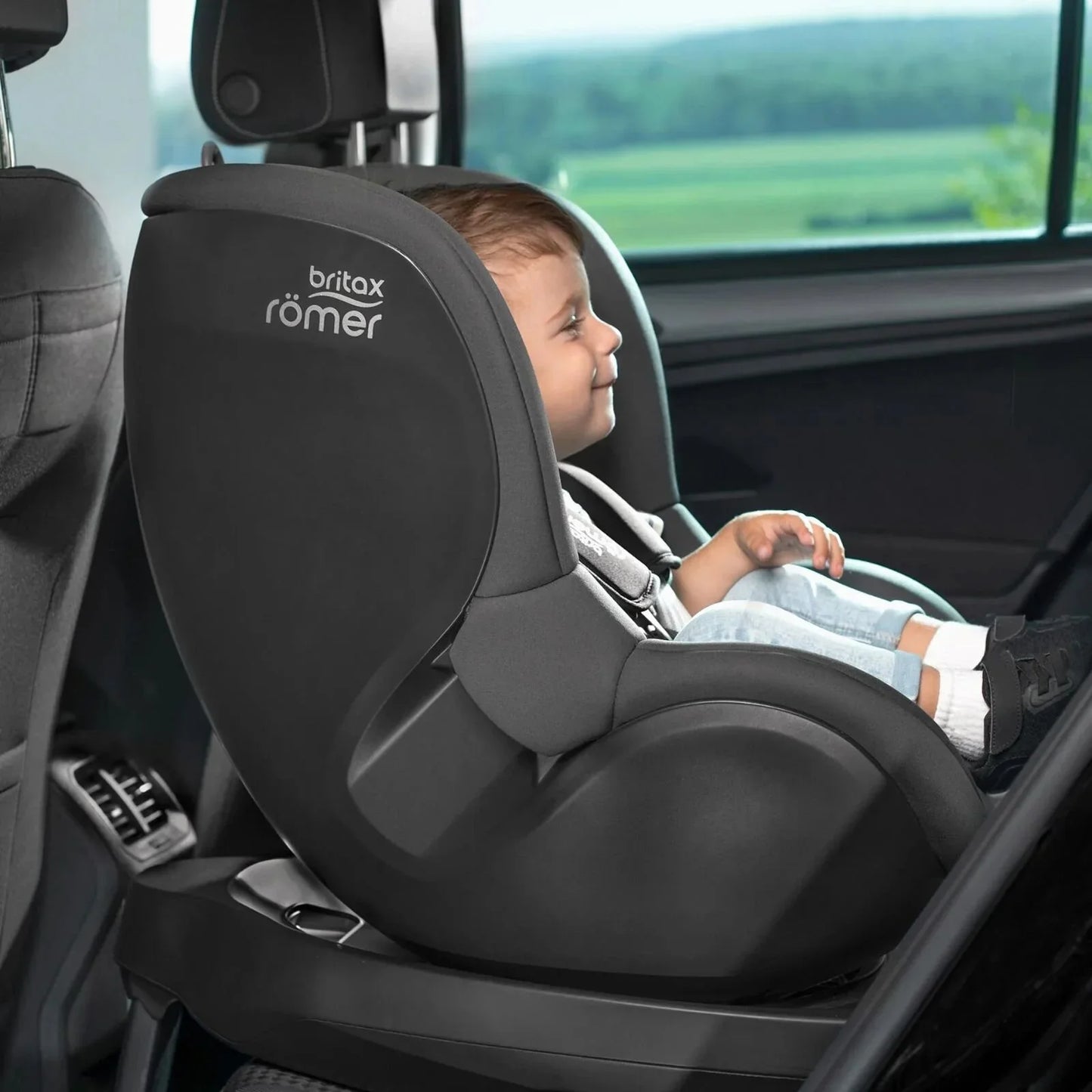 Britax Römer Dualfix M Plus 360 Spin Car Seat - Midnight Grey