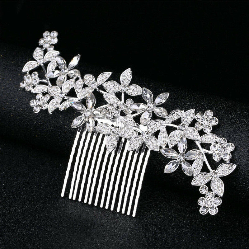 Bridal Jewellery Wedding Hair Clip With Drill