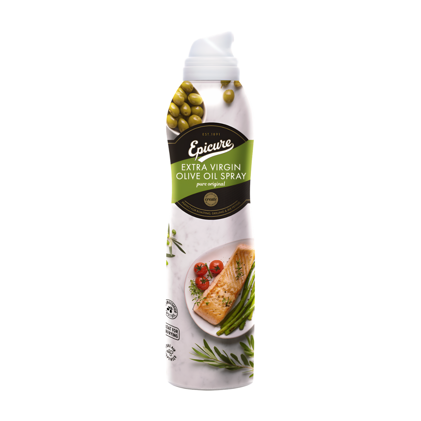 Epicure Pure Original Extra Virgin Olive Oil Spray (200ml)