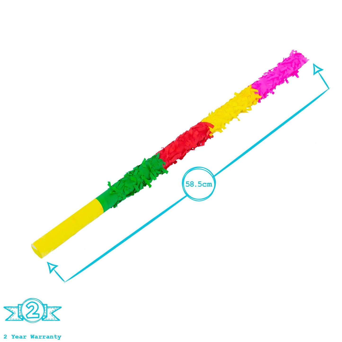 2pc Large Pinata Buster Stick & Blindfold Set