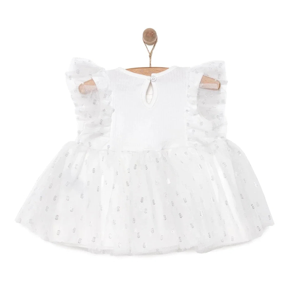 HelloBaby Newborn Girl Special Day Clothing - Ecru