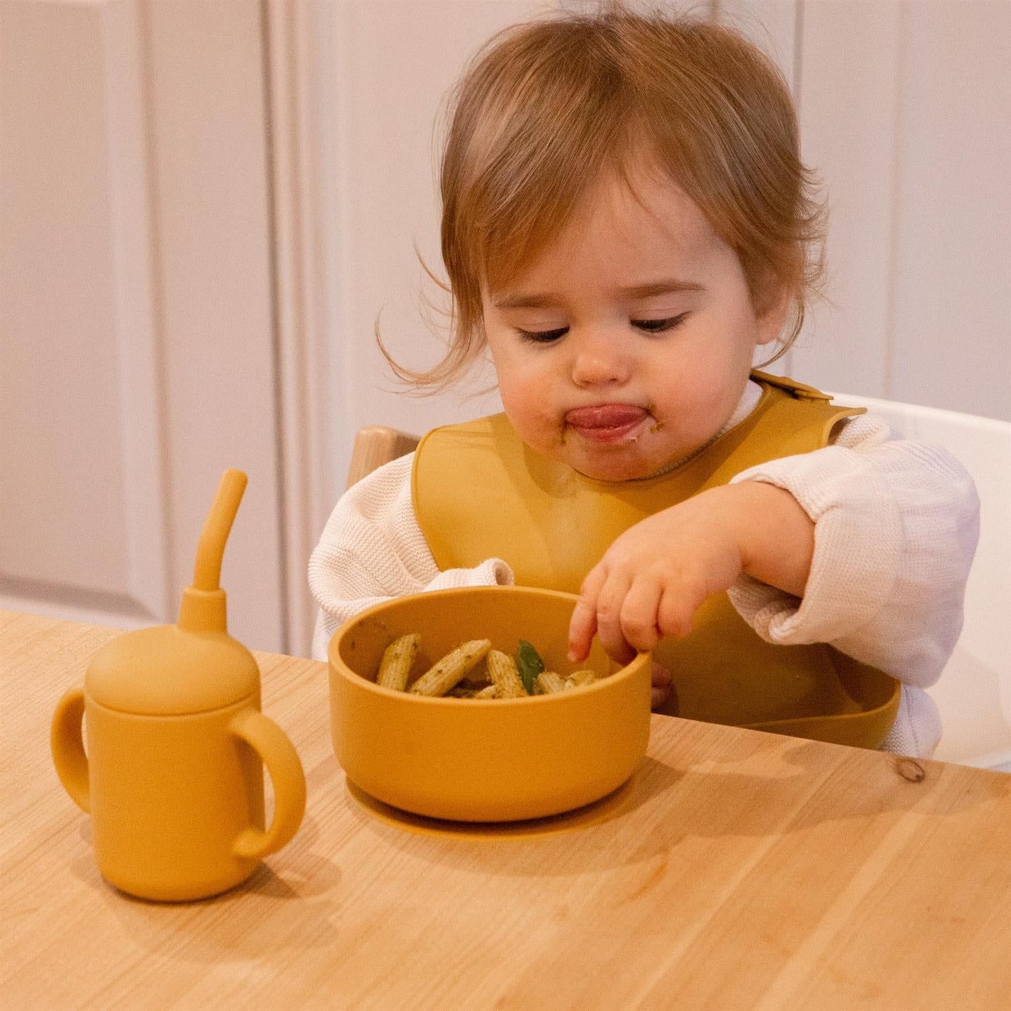 Silicone Baby Suction Bowl with Lid