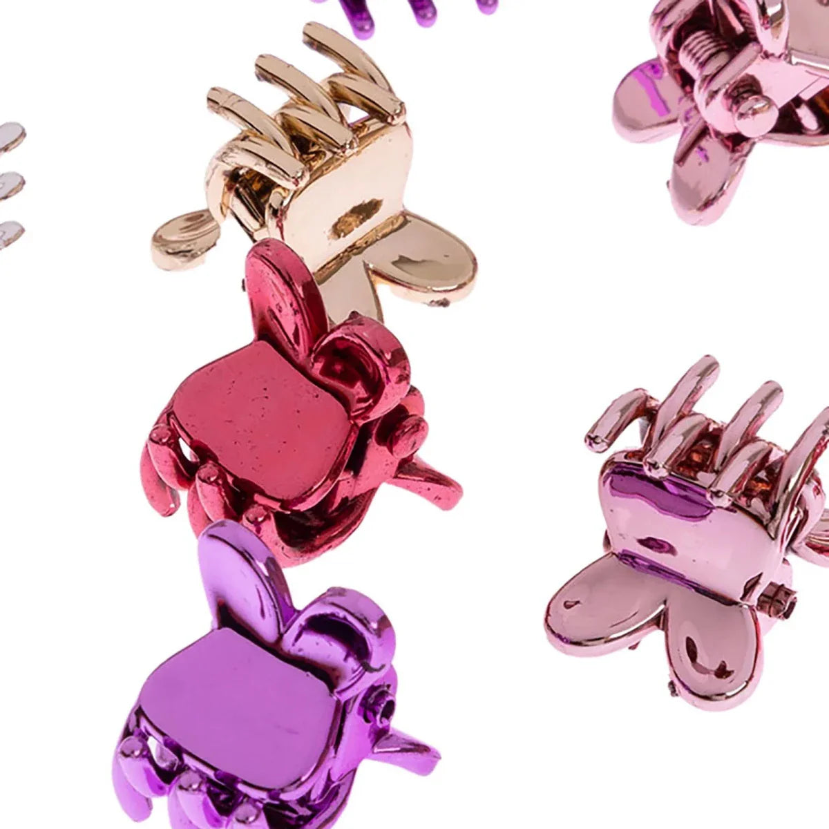 HelloBaby Hair Clips Girls - Mixcolor Printed