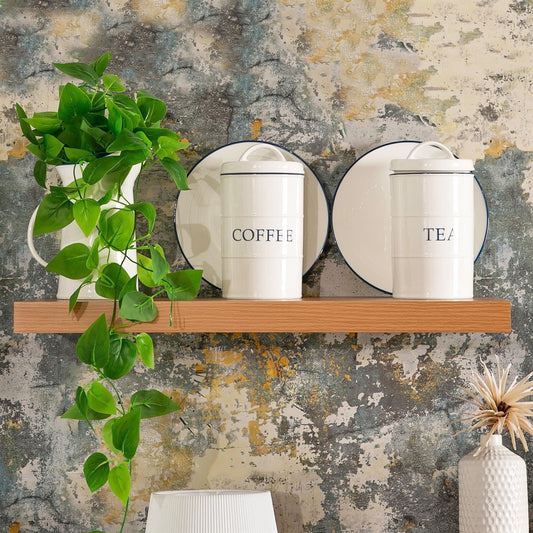 60cm Brown Modern Floating Shelf