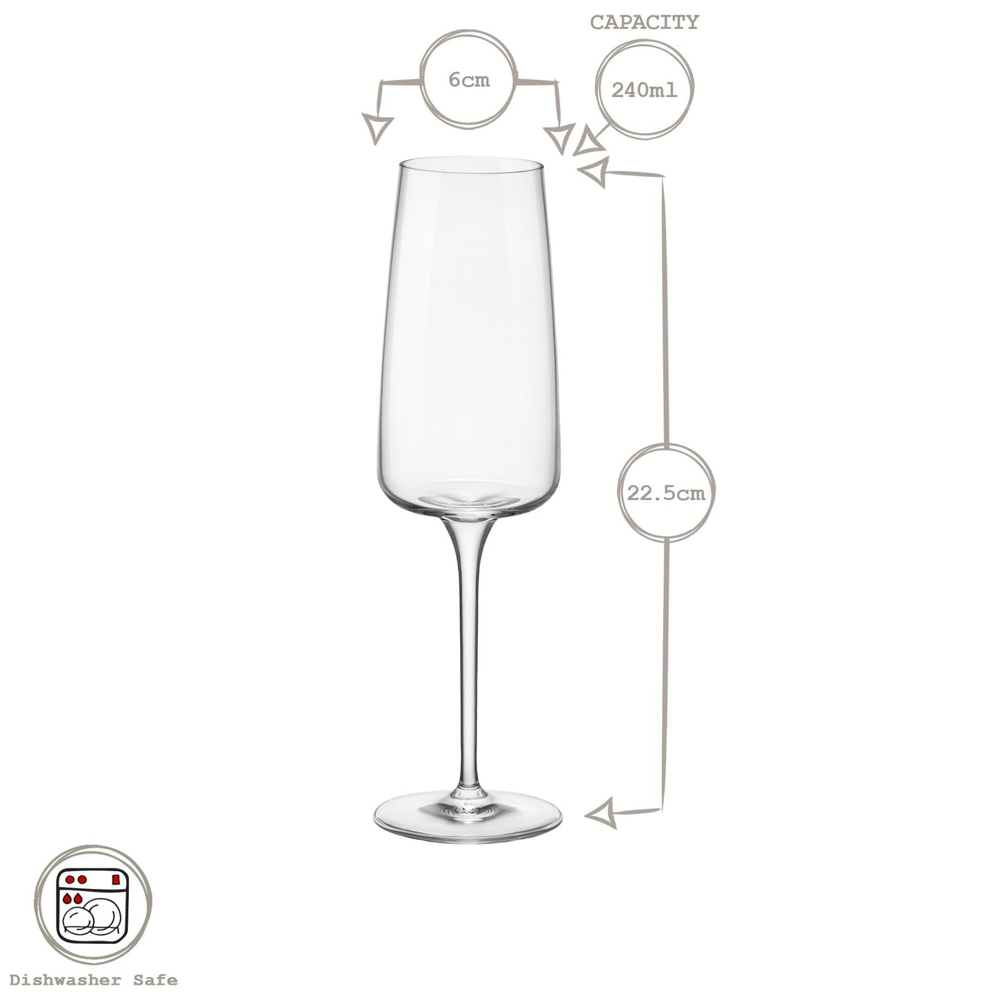 12pc Nexo Glass Stemware Set