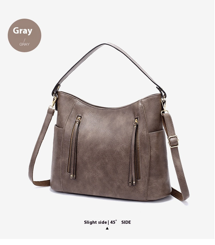 Luxury Women Bag Handbags Women Messenger Bags Leather Designer Handbag  Vintage Big Large Capacity Hobos Female Bag