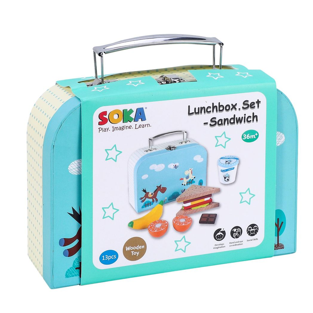 SOKA SANDWICH LUNCHBOX SET 1010110