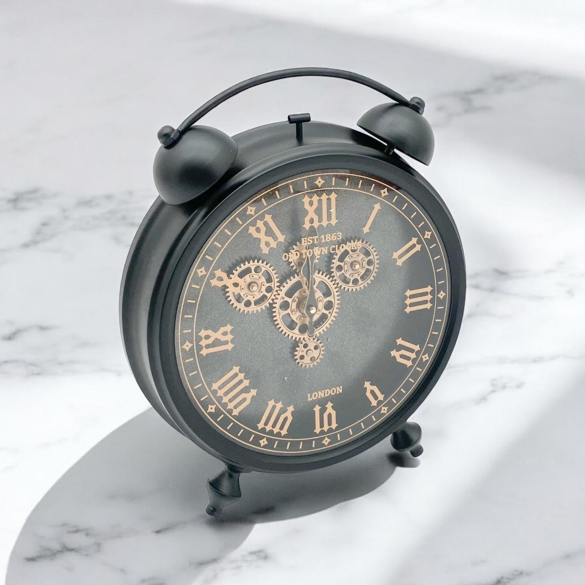 50CM GEAR TABLE CLOCK