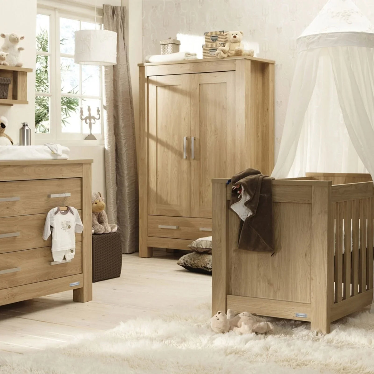 Charnwood Bordeaux Furniture Set 3 pcs - Oak