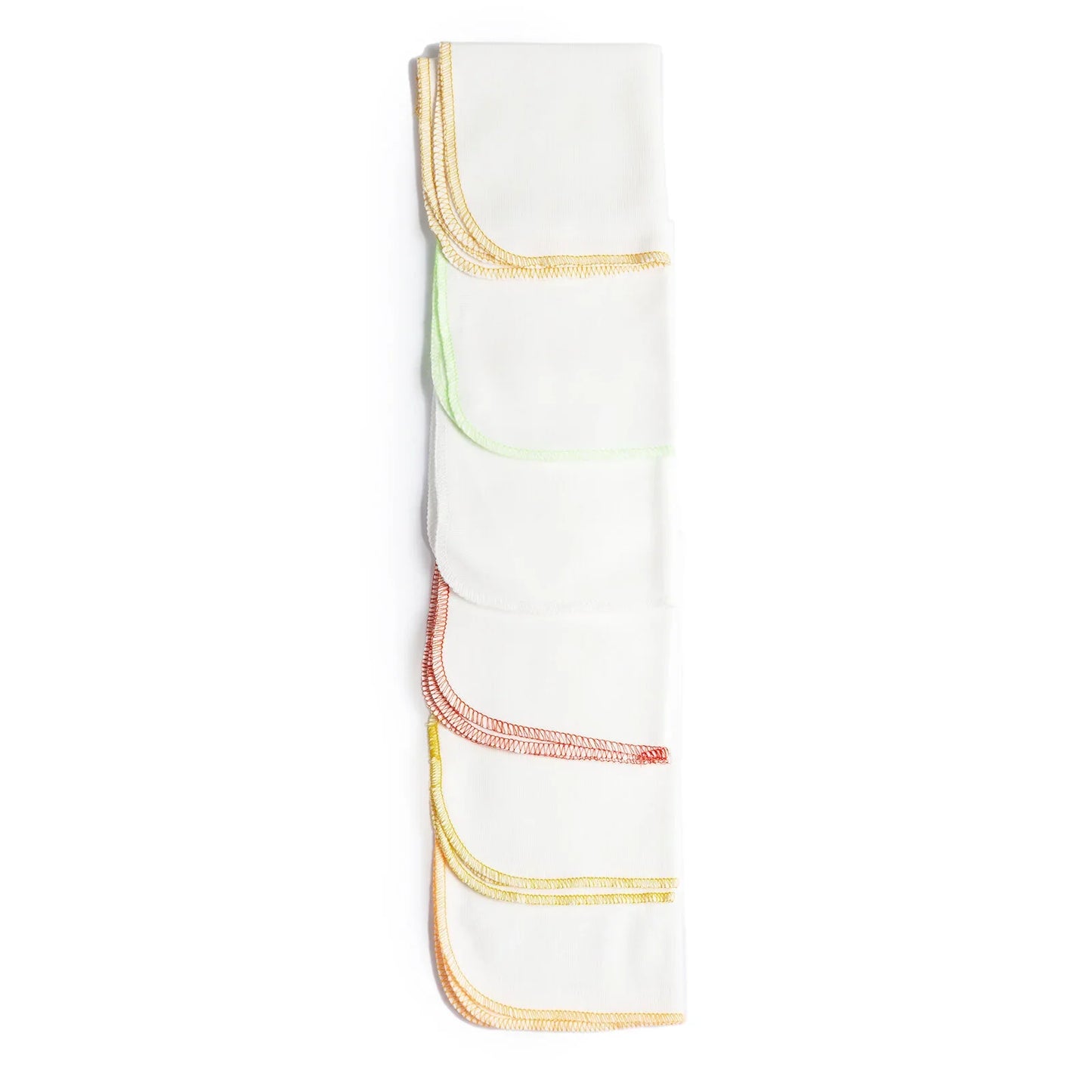 HelloBaby Newborn Baby Washcloth U - White