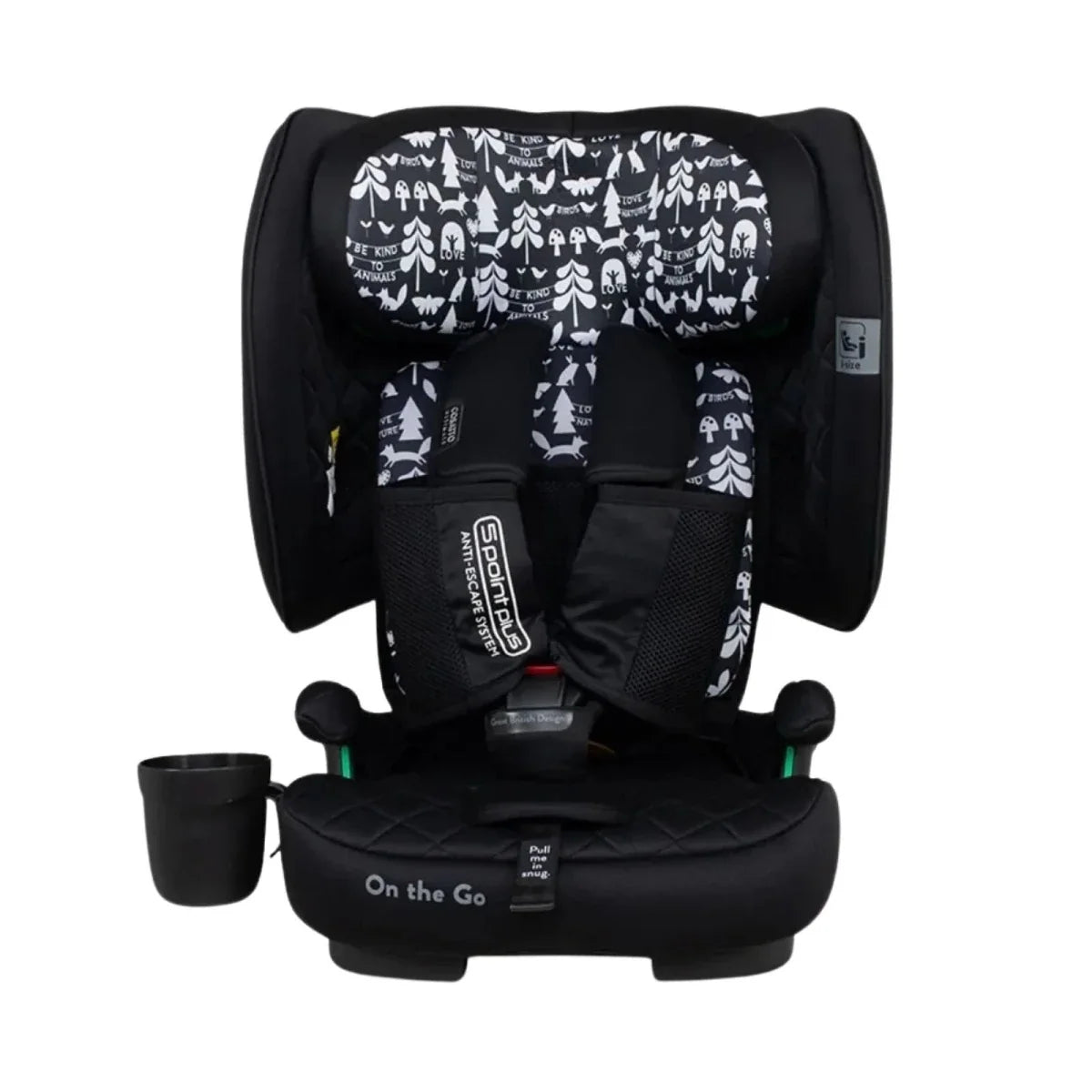 Cosatto On The Go i-Size Travel Car Seat - Silhouette