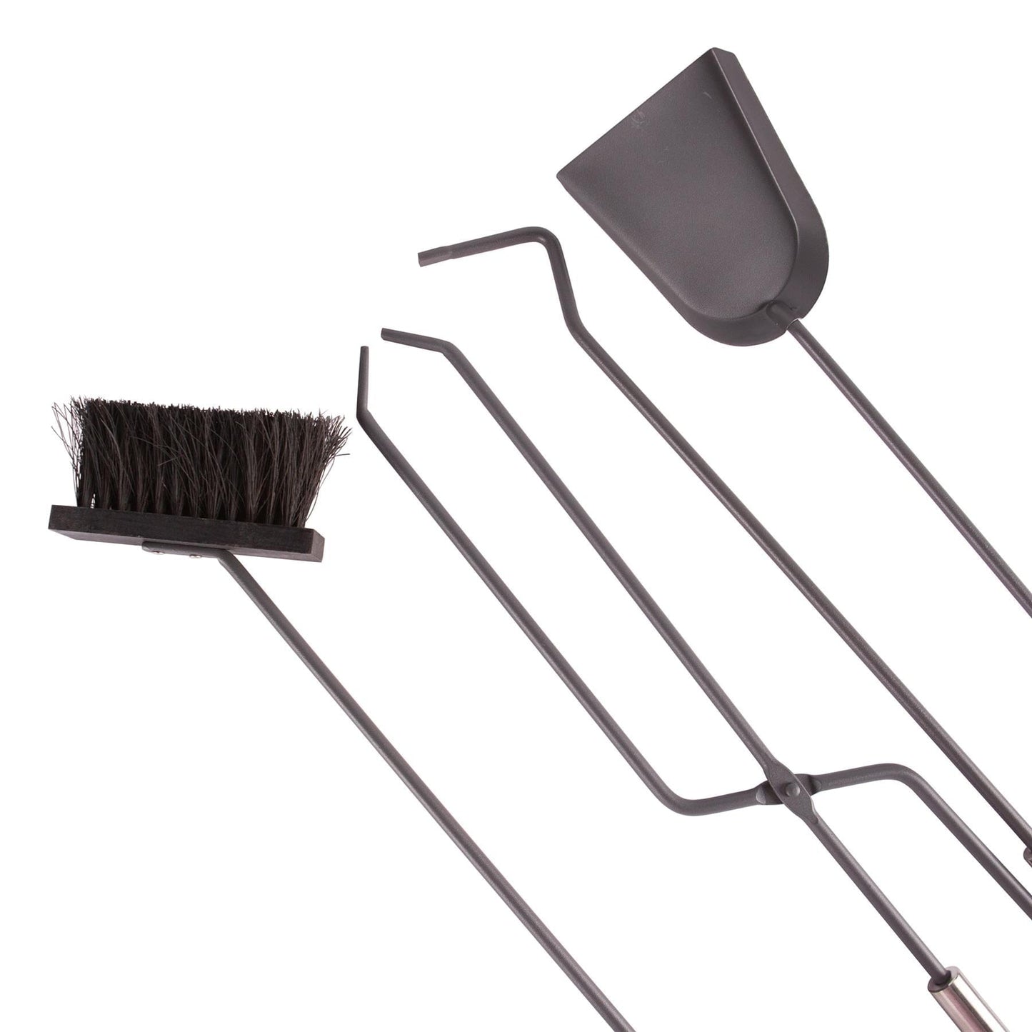 5pc Silver 'Petworth' Fireside Companion Set