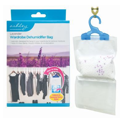 Lavender Hanging Wardrobe Dehumidifier