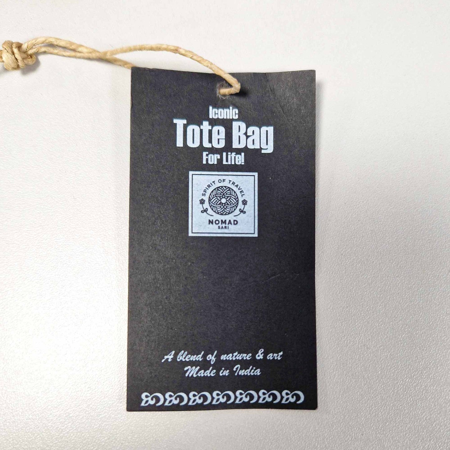 Iconic Basic Tote Bag - La Dolce Vita - Natural 4oz