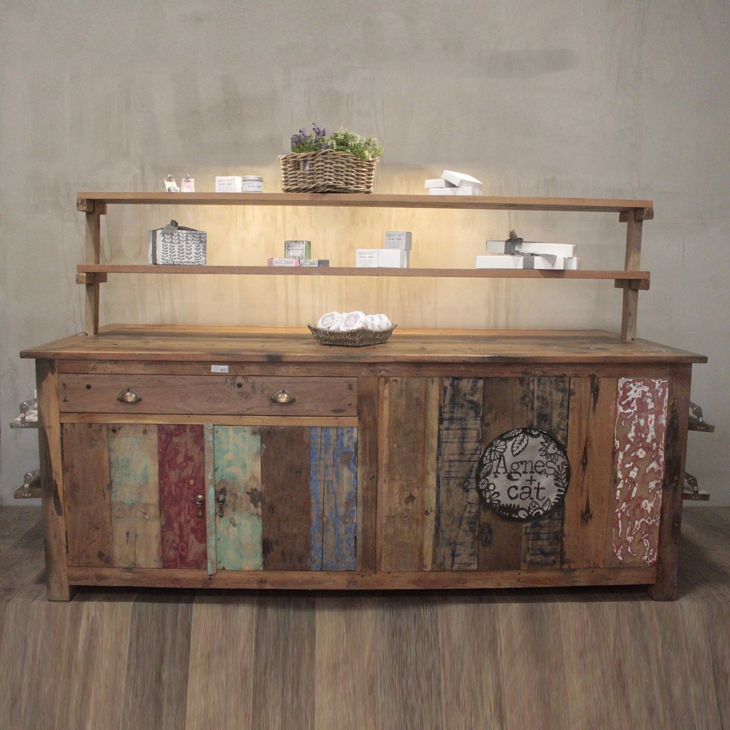 A&C Large Centre Display Table 207x97x80cm