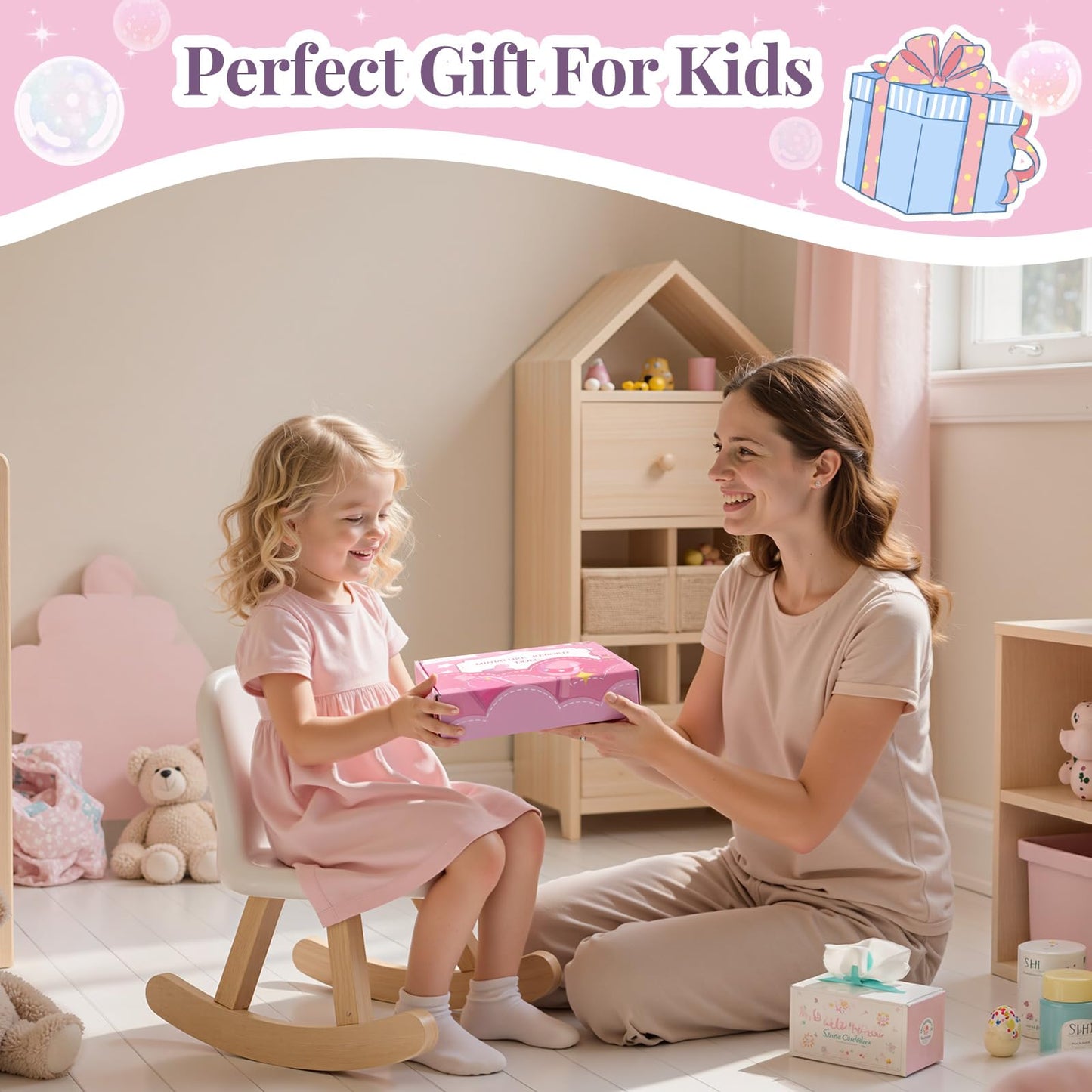 BABESIDE 10 Pcs Baby Doll Diaper Bag Set – 2-in-1 Bag & Changing Pad for 17–22 Inch Dolls
