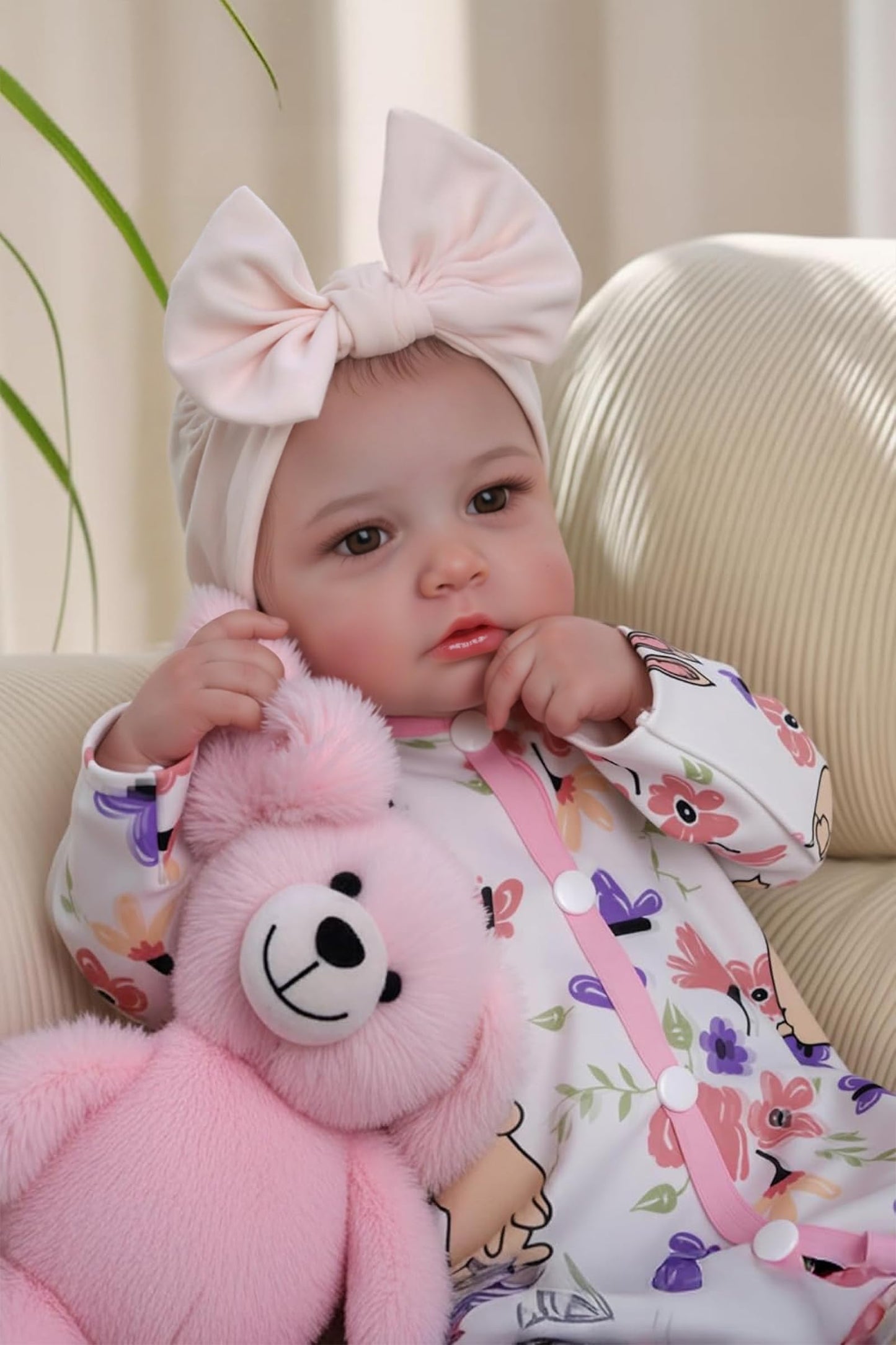 BABESIDE Reborn Baby Dolls - 20-Inch Soft Realistic Baby Doll with Complete Accessories