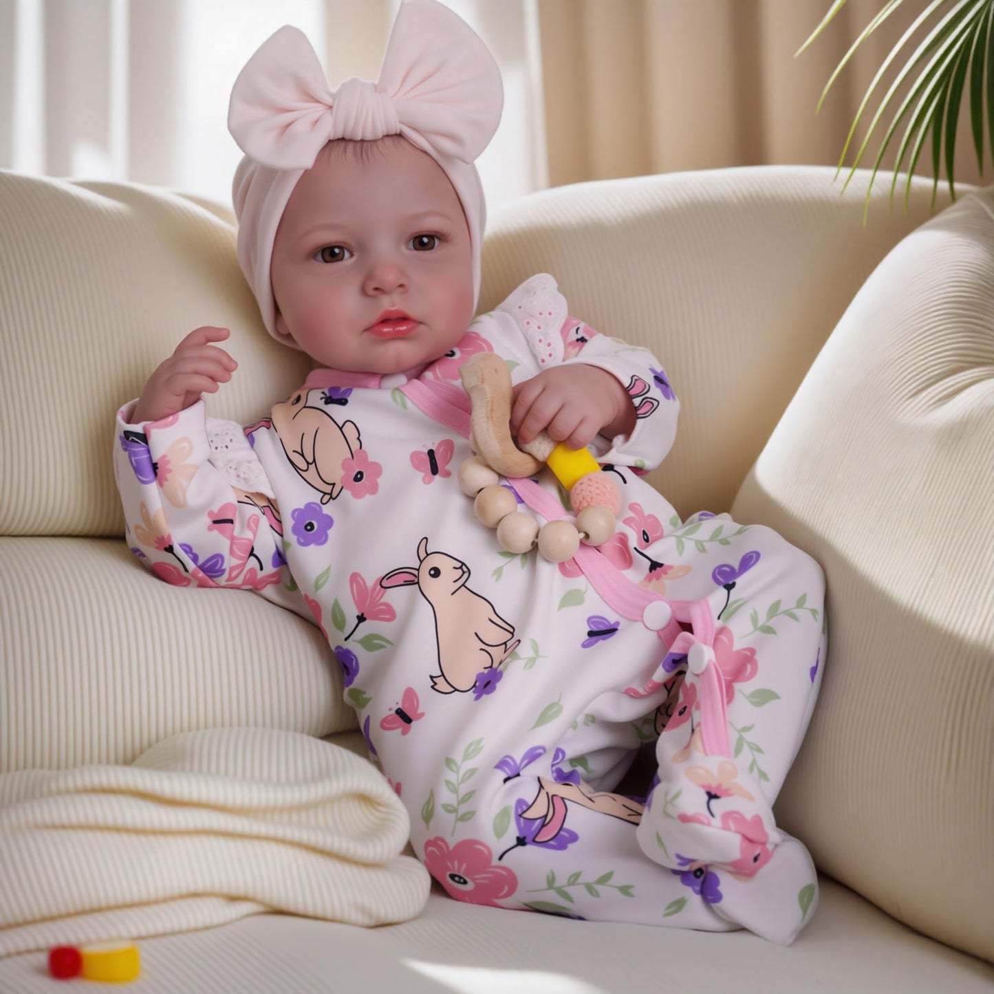 BABESIDE Reborn Baby Dolls - 20-Inch Soft Realistic Baby Doll with Complete Accessories