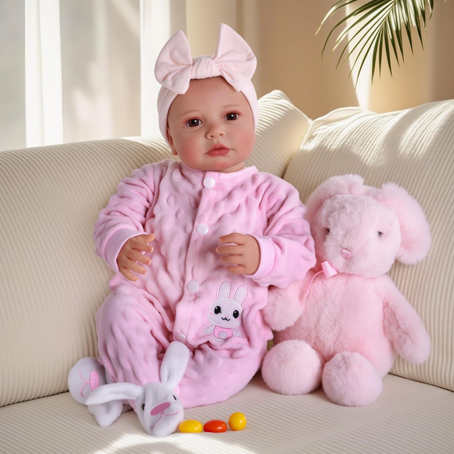 BABESIDE Reborn Baby Dolls – 20-Inch Realistic Soft Vinyl with Complete Accessories