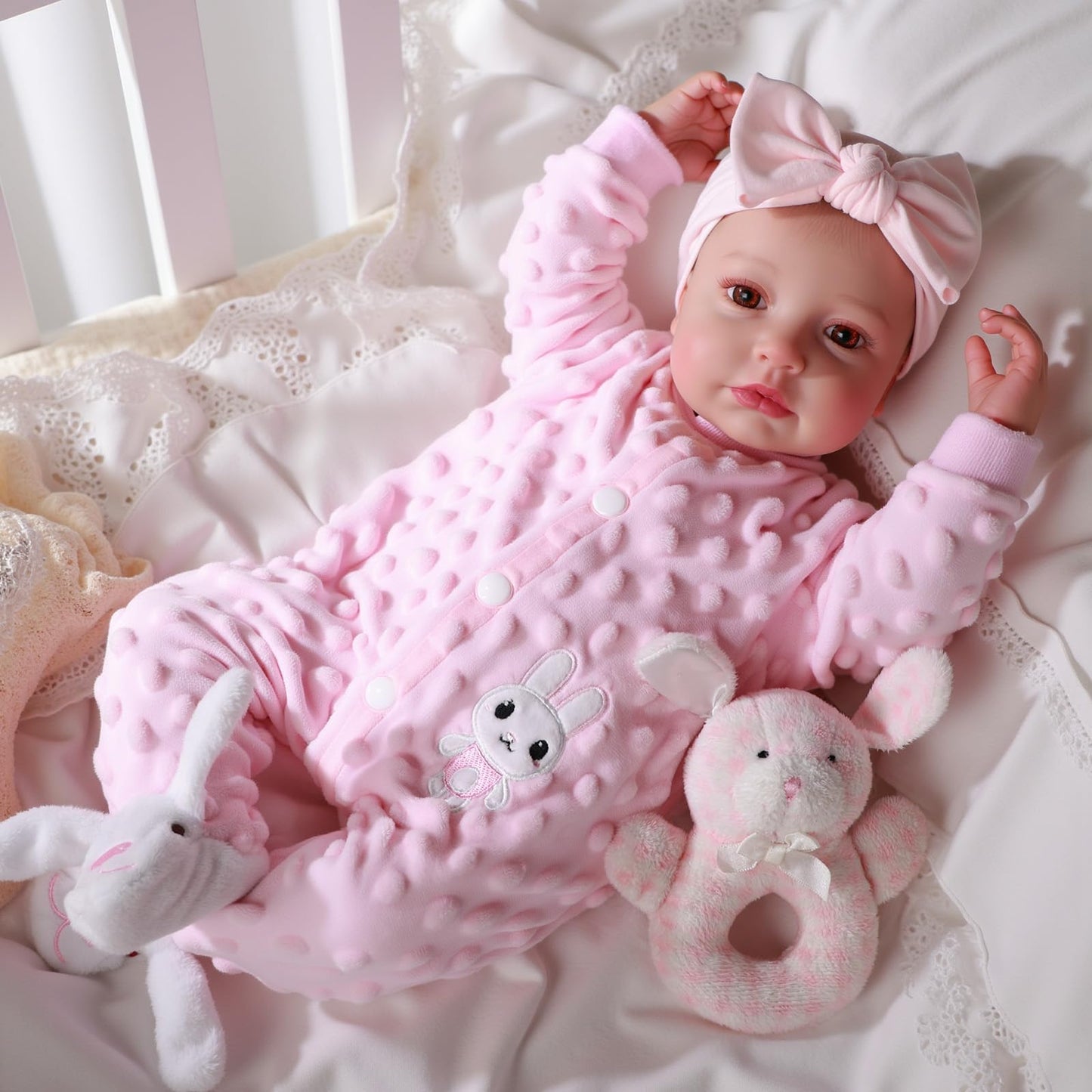 BABESIDE Reborn Baby Dolls – 20-Inch Realistic Soft Vinyl with Complete Accessories