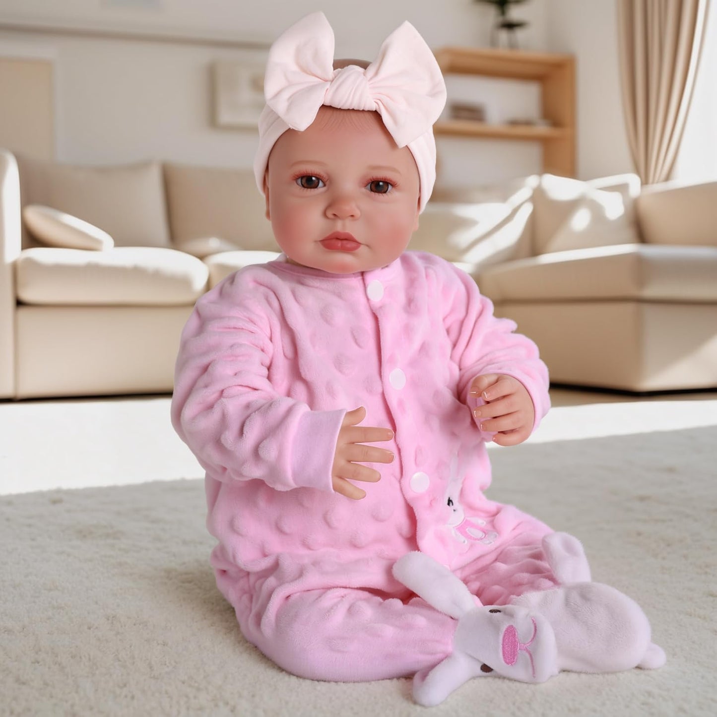BABESIDE Reborn Baby Dolls – 20-Inch Realistic Soft Vinyl with Complete Accessories