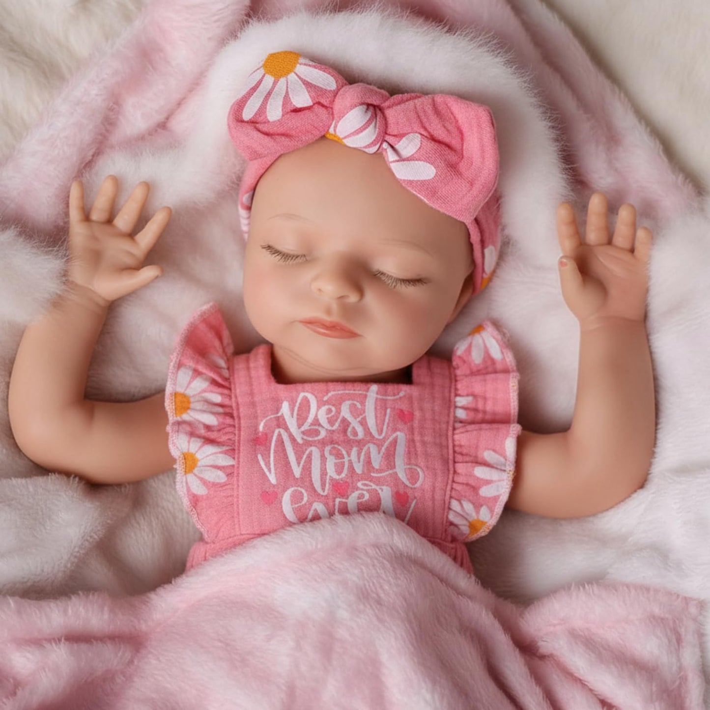 BABESIDE 16-Inch Silicone Baby Doll – Realistic Full-Body Reborn with Accessories