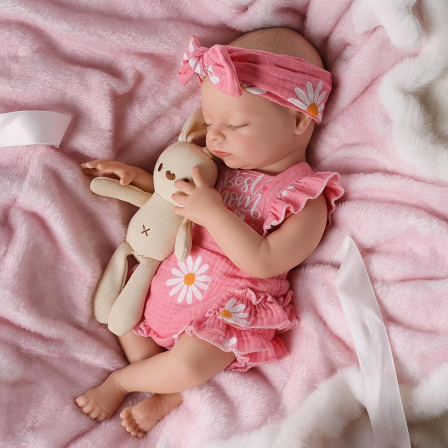 BABESIDE 16-Inch Silicone Baby Doll – Realistic Full-Body Reborn with Accessories