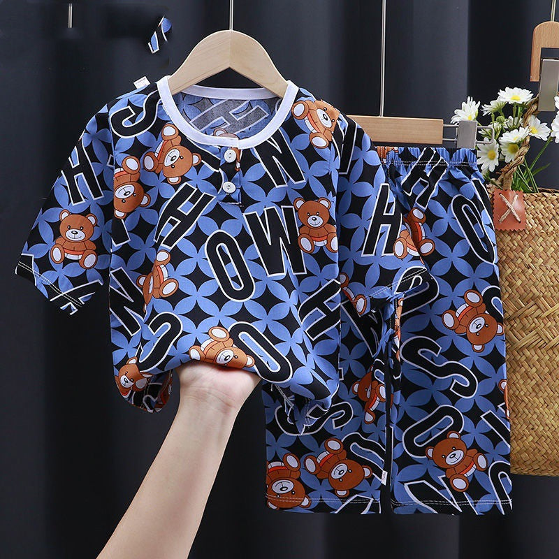 Babies' 2-Pieces Summer Cotton Set