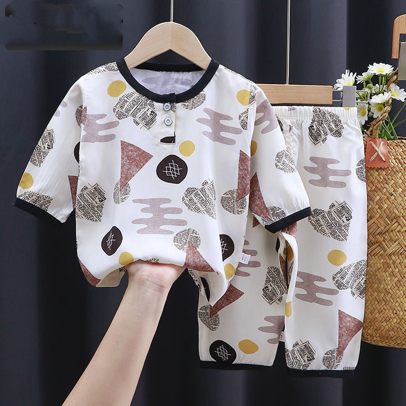 Babies' 2-Pieces Summer Cotton Set