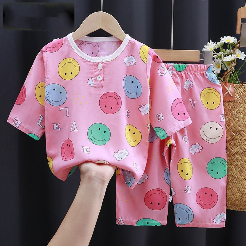 Babies' 2-Pieces Summer Cotton Set