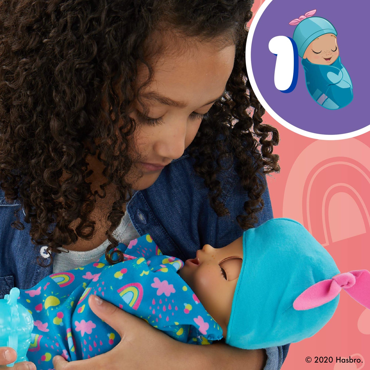 Baby Alive Baby Grows Up Happy – 3-in-1 Growing Doll with 75+ Sounds
