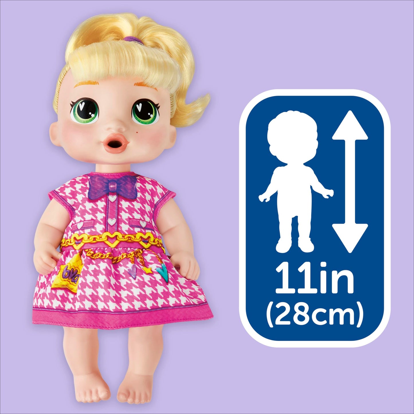 Baby Alive Bubbly Tea Party LaLa GooGoo Doll with Teapot Accessories – 11-Inch Playset