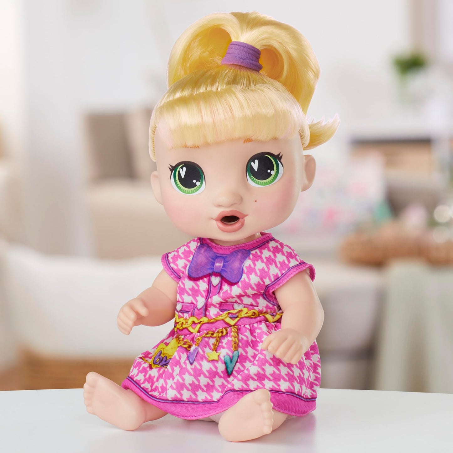 Baby Alive Bubbly Tea Party LaLa GooGoo Doll with Teapot Accessories – 11-Inch Playset