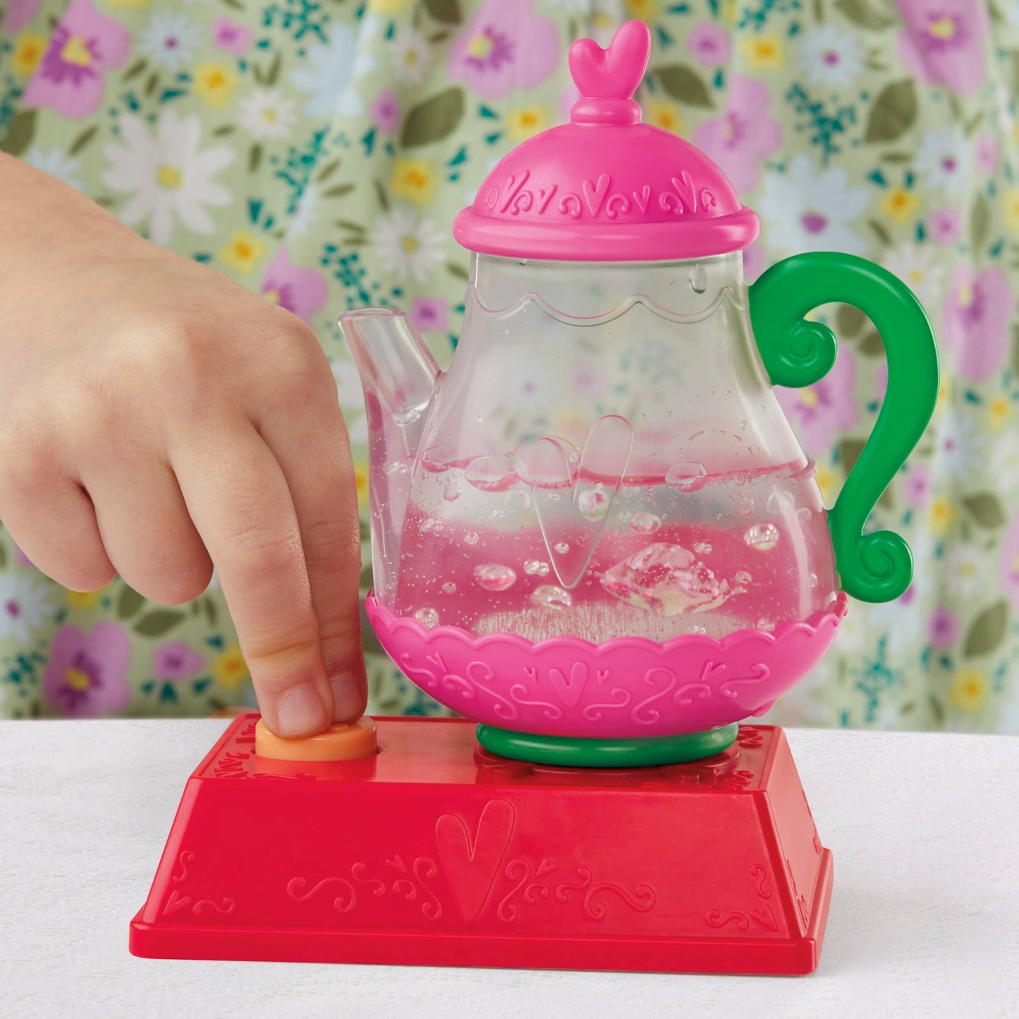 Baby Alive Bubbly Tea Party Berry Boo Doll – 11in with Teapot Accessories