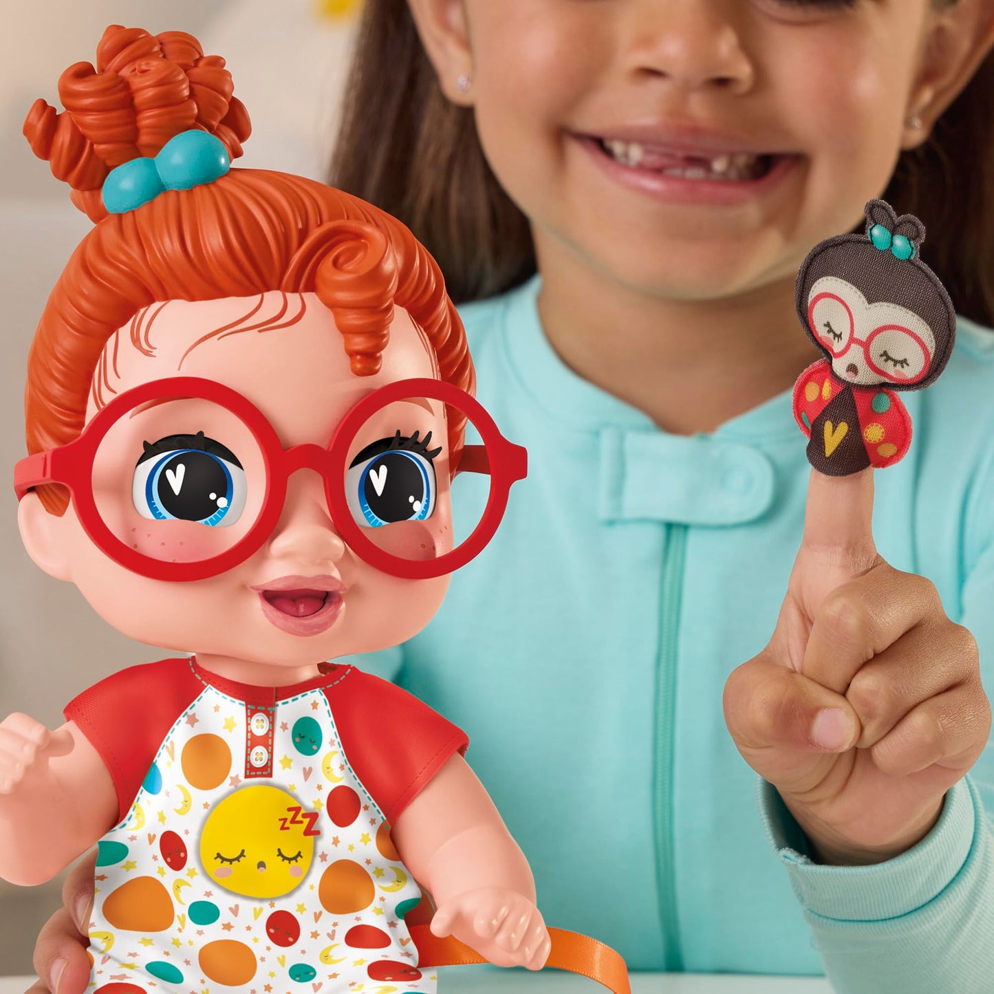 Baby Alive Lil Dreamer Dottie Doodle Sleepy Baby Doll Set - 11in, Red Hair