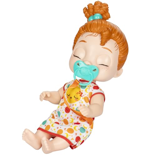 Baby Alive Lil Dreamer Dottie Doodle Sleepy Baby Doll Set - 11in, Red Hair