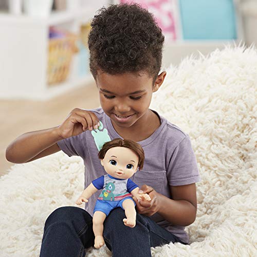Baby Alive Littles Carry N Go Matteo Doll in Carrier – 9-Inch, 3+